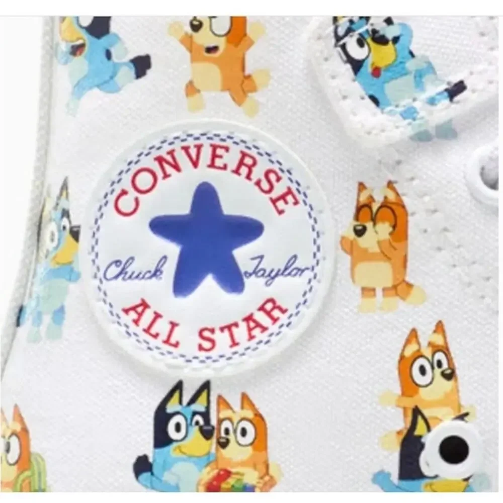 Converse x Bluey Keepie Uppie High-Top Sneakers NEW Kids Size 12 Youth Toddler